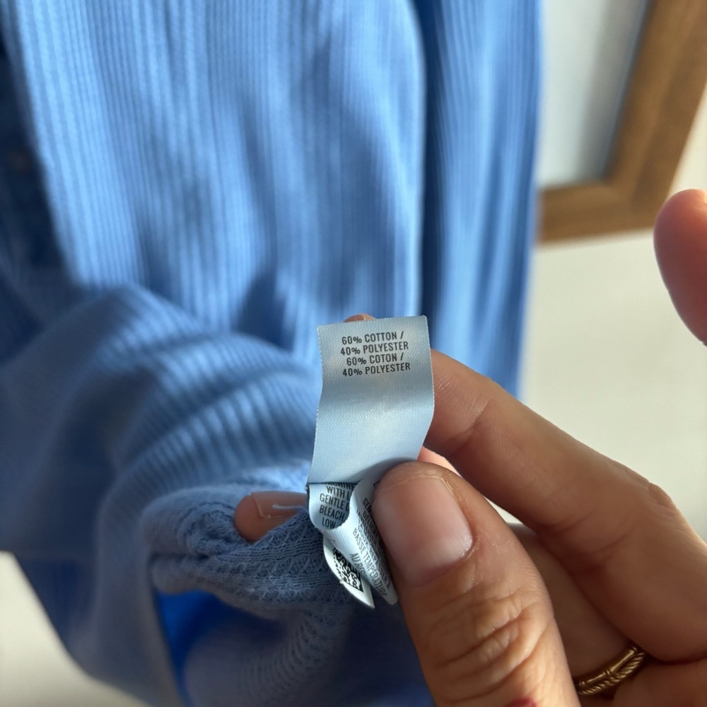 Aerie Half Snap Long‎ Sleeve - Picture 7 of 7